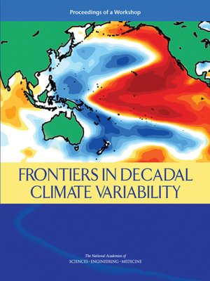 cover image of Frontiers in Decadal Climate Variability